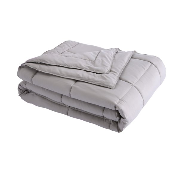 Lotus Home Stayclean Bacteria Reducing Down Alternative Bed Blanket With Microfiber Cover and Water and Stain Resistance