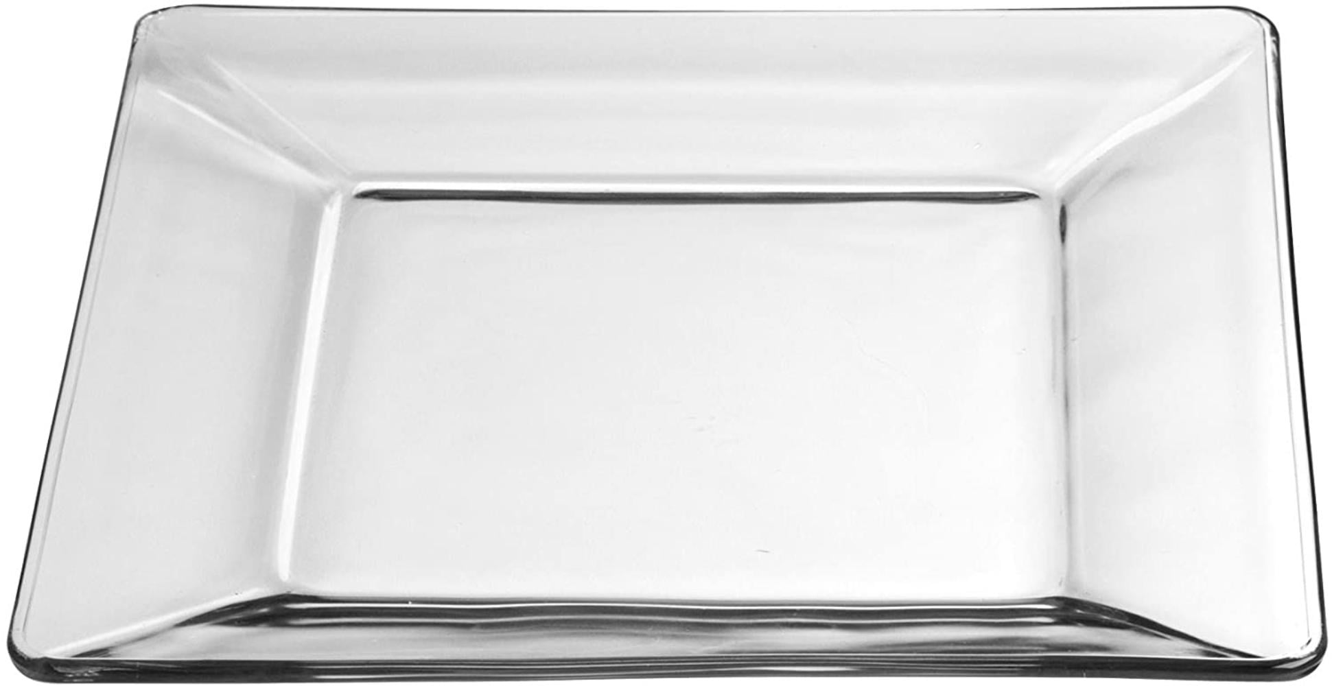 10-1/2-Inch Libbey Crisa Moderno Dinner Plate Box of 12 Clear 