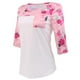 thumbnail image 5 of Camiseta con para Mujer Ropa de Chicas Casual Camisetas Deportivas Rosa XXL Yuyangstore Blusa mujer, 5 of 8