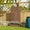 Light Brown, variant on Outsunny Raised Garden Bed with Trellis for Climbing Plants & Vines, Brown