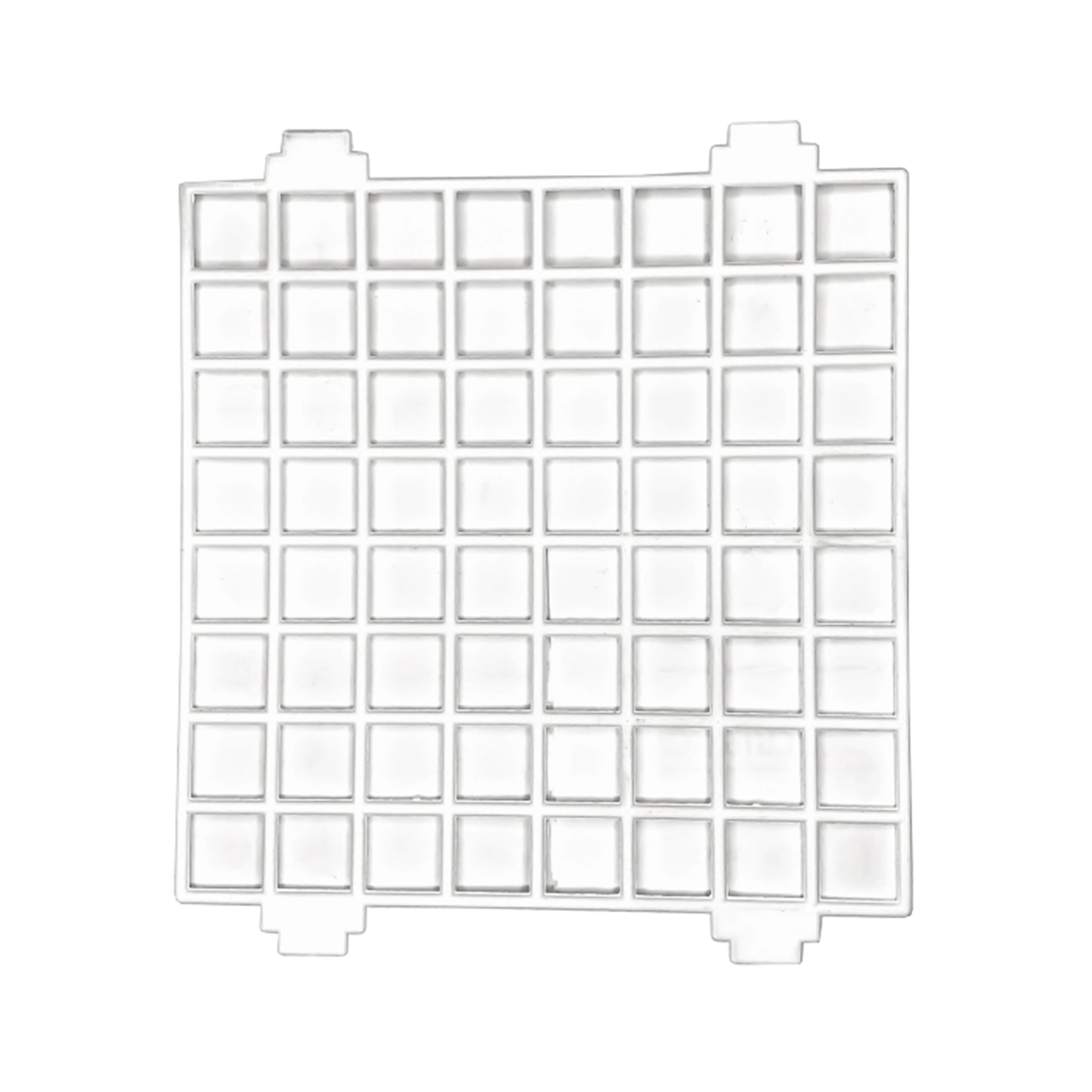 Builder's Best PWM622 4" Plastic Wide Mouth Exhaust Vent Hood w/ Snap-In 1/2" Grid, White