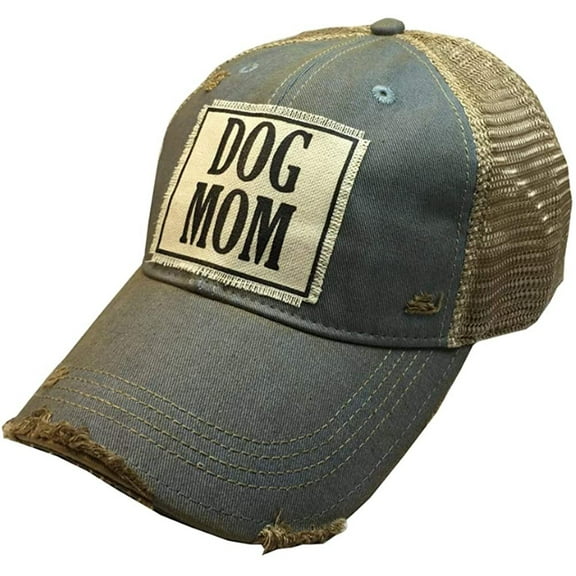 Vintage Life Dog Mom Women Trucker Hats Funny Baseball Caps