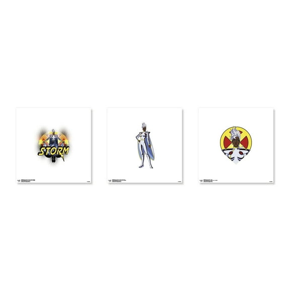 Gallery Pops Marvel X-Men - Storm Wall Art Bundle (3-Pack)