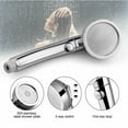 Upgraded Handheld Shower Head with ON/OFF Pause Switch 3 Spray Modes