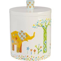 Origami Jungle Covered Jar
