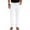 White, variant on PATLOLLAV Mens Plus Size Men Business Loose Elastic Waist Cotton All-Match Solid Color Pants