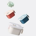 thumbnail image 3 of EGNMCR Organisateurs de Placard et Rangement, Malles de Rangement et Sac à Épices Pots à Quatre Compartiments Boîte de Rangement Ronde à Condiments multi-Compartiments Épices Pots à Quatre Compartiments, 3 of 4