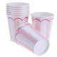 thumbnail image 3 of 8 Pedazos Vaso Tazas de Papel Desechable Servicio de para de Casamiento Cumpleaños de Baby Shower Rosado Colcomx Vasos desechables para fiesta, 3 of 8