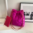 thumbnail image 3 of Bolso cruzado para mujer, cadena bordada, hilo de nailon, bolso de viaje sencillo para mujer, 3 of 8