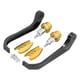thumbnail image 2 of Protector de manillar de motocicleta Estilo de fibra de carbono Aleación de aluminio Universal 22 mm / 0,87 pulgadas Dorado, 2 of 14