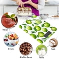 thumbnail image 4 of High Precision Digital Kitchen Scale Tempered Glass Food Scale Multifunction Scale Small Kitchen Appliances Cartoon Green Apples Pattern, 4 of 7