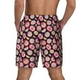thumbnail image 4 of Balery Tomatoes Mens Swim Trunks Swim Shorts for Men Quick Dry Inseam Beach Shorts with Compression Liner Pocket-X-Large, 4 of 9