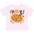 thumbnail image 3 of Inktastic I'm Three Pizza Birthday Party Boys or Girls Toddler T-Shirt, 3 of 5