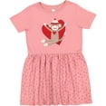 thumbnail image 3 of Inktastic Hug Sock Monkey Girls Toddler Dress, 3 of 5
