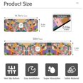 thumbnail image 3 of Yayeee Faucet Mat for Kitchen Sink 30" Diatomite Long Splash Guard Pad, Purple Cityscape Painting, 3 of 7