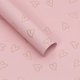 thumbnail image 1 of Xiao Hua Papel de regalo floral impermeable, ideal para ramos de flores frescas, embalaje de regalo, suministros de floristería, 20 hojas, 57,5 x 57,5 cm (rosa), 1 of 5