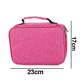 thumbnail image 2 of Estuche para lápices con cremallera de alta capacidad, estuche multifuncional para lápices de papelería, 72 ranuras, estuche portátil de colores, bolsas, color rojo, 2 of 5