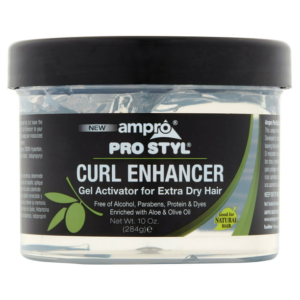 Ampro Pro Styl Curl Enhancer Extra-Dry Gel Activator, 10 oz - Walmart ...