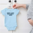 thumbnail image 5 of Funny Sorry Ladies My Daddy's Taken Romper Boys or Girls Infant Baby Brisco Brands NB, 5 of 6