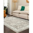 thumbnail image 7 of Unique Loom Penrose Collection Area Rug - Krystle (2' 2" x 3' Rectangle Beige Brown/Ivory), 7 of 7