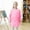 Pink, variant on CHUOU Kids Art Smock Painting Artist Apron Waterproof Paint Smocks Girls Boys Long Sleeve with Pocket ,2-4 Years
