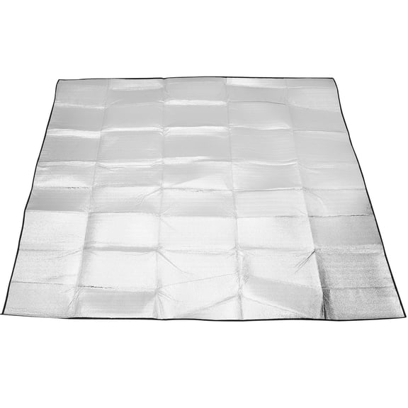 BESTYASH Plated Silver Insulating Foil Camping Mat Lightweight Outdoor Mat for Camping