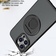 thumbnail image 2 of Funda con soporte magnético y anillo giratorio para iPhone 11 Pro Max (negro), 2 of 5