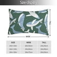 thumbnail image 2 of Sikiie Beautiful Whales Pillow Covers, Throw Pillow Case Cushion Covers,Cushion for Bedroom,Couch,Home-16"x24", 2 of 6