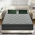 thumbnail image 2 of 12-Inch Hybrid Twin Size Mattress with Gel Memory Foam & Individually Wrapped Coils, 2 of 7