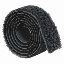 Velcro Brand Reclosable Fastener, No Adhesive, 150 ft, 1 in W, Black 156383