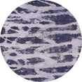 thumbnail image 1 of Ahgly Company Indoor Round Abstract Purple Abstract Area Rugs, 5' Round, 1 of 6