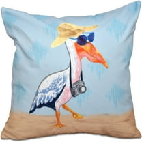 Simply Daisy 16" x 16" Bernadette Animal Print Outdoor Pillow