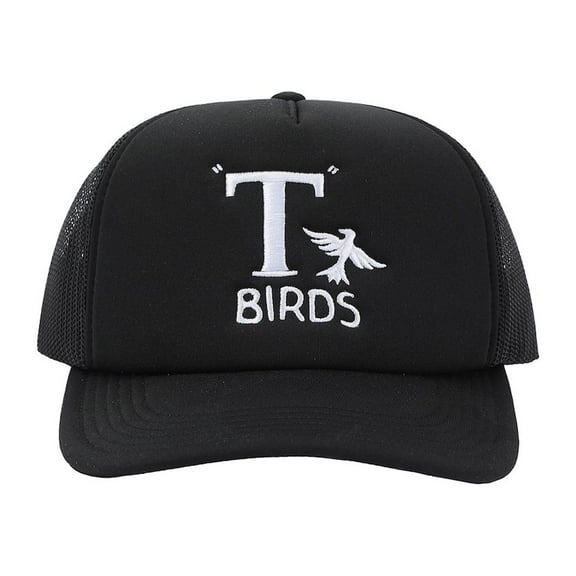 Grease T-Birds Logo Black Trucker Hat
