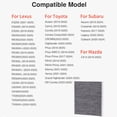 thumbnail image 2 of NATEFEMIN CF12157 Activated Carbon Cabin Air Filter for Lexus for Toyota for Mazda for Subaru, 2 of 10