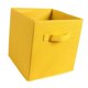 thumbnail image 2 of Cubo de almacenamiento plegable, cesta abierta, cesto de ropa plegable para la familia amarillo, 2 of 9