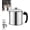 Primary, variant on Stainless Steel Oil Filter Pot Can, Large Capacity Grease Container Storage Pot Dispenser with 304 Fine Mesh Strainer and Lid for Storing Filter Separator Frying Oil and Cooking Grease (Primary)