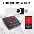 thumbnail image 3 of Unidad flash EASTBULL USB 2.0 de 1 GB, 100 unidades, color negro, 3 of 7