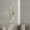 thumbnail image 4 of 46771-01 Livex Lighting Soho - 4 Light ADA Wall Sconce In Modern Style-17 Inches Tall and 5.13 Inches Wide-Antique Brass Finish, 4 of 10