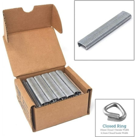 2500 916 galvanized Hog Rings for citadel Tools Hog Ringer