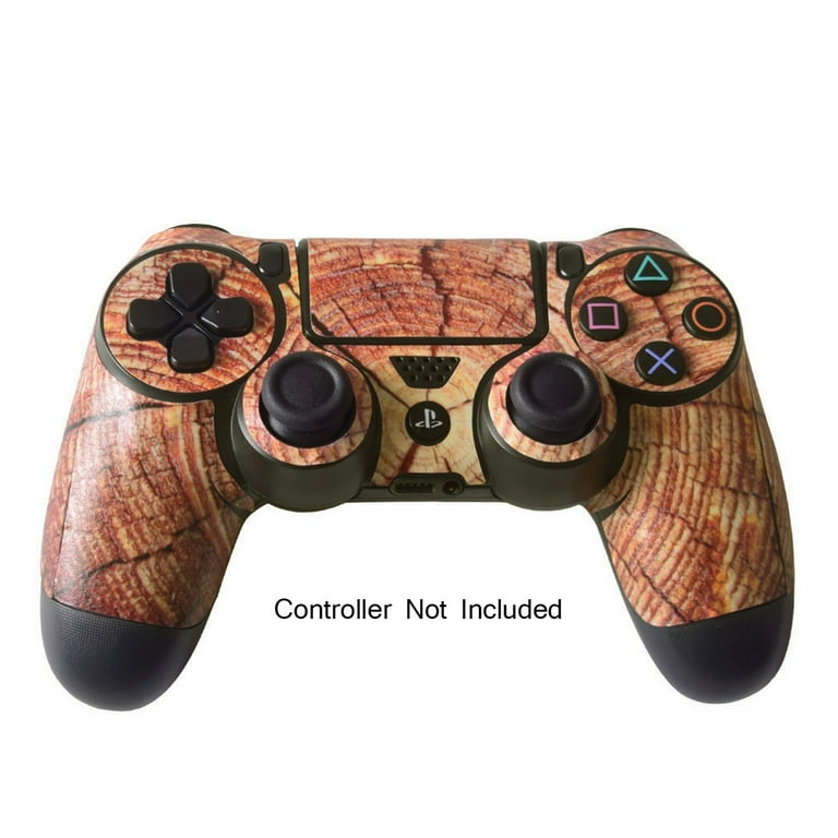 Skin Stickers for Playstation 4 Controller Vinyl Leather Texture Sticker for DualShock 4 Wireless Game Sixaxis Controllers Protectors Controller