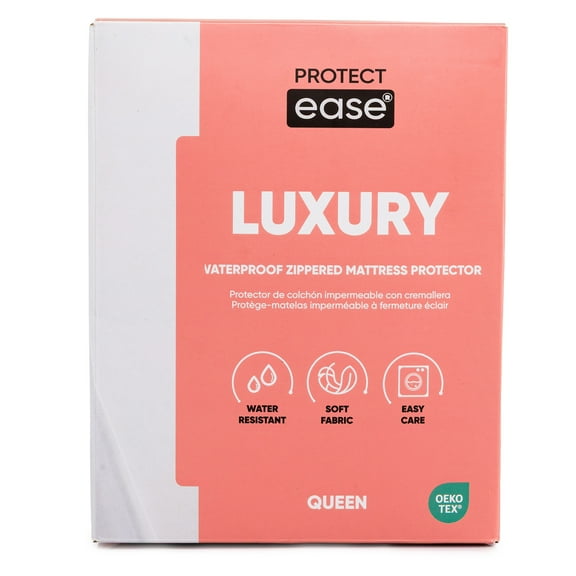 Luxury Mattress Protector, Zippered, KING