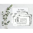 thumbnail image 3 of Inkdotpot 30Baby ShowerDiaper Raffle Ticket Lottery Insert Cards Supplies Games For Baby Shower Party Giraffe Jungle Animals Bring A Pack Of Diapers To Win Favors Gifts And Prizes, 3 of 5