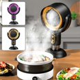 thumbnail image 2 of Smokes Fan for Smokings Indoors, Mini Range Hood, Adjustables Speed Exhaust Fan Small Range Hood, for Indoor BBQ, 2 of 5