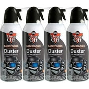 Dust-Off Compressed Gas Duster, Pack of 4