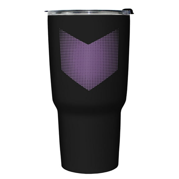 Marvel Hawkeye Shield Logo Stainless Steel Tumbler w/Lid Black / Logo 27 oz.