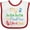 White and Red, variant on Inktastic Mawmaw and Pawpaw Love Me Boys or Girls Baby Bib