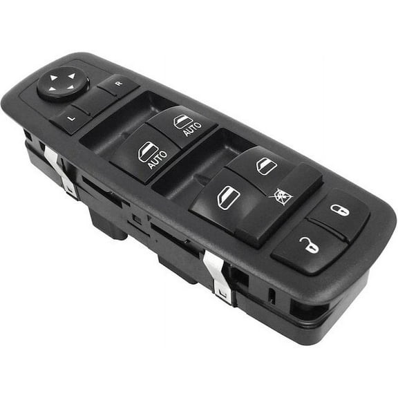 Front Left Window Switch - Compatible with 2013 - 2015 Ram 1500 - Replacement