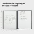 thumbnail image 4 of Rocketbook Core Smart Spiral Notebook, Dot-Grid and Lined Pages, 32 Pages, 8.5 x 11", Black, 4 of 6
