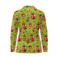 thumbnail image 3 of Uorisanigo Cute Ladybug Women's Golf Shirt Fashion Long Sleeve Women's Dry-Fit Golf Polo Shirts Versatile Zip Up Collar Athletic Tops for Workout Sports, 3 of 7