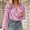 hwj# Pink231, variant on Women'S Sequin Top V Neck Shiny Long Sleeve Casual Loose Elegant Solid Color Stylish Sparkly Shirt Glitter Carnival Evening Party Blouse Casual Top Blouse,Navy,S